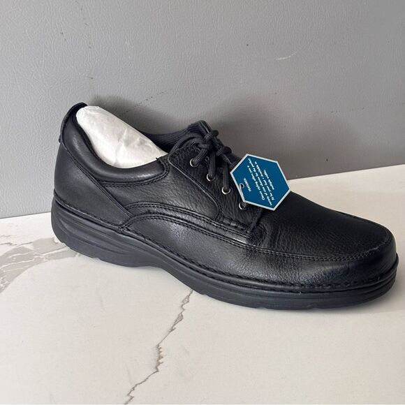 Bass Stanley Men’s Black Leather Upper Lace up Casual Shoes Oxfords Size 11.5M main image 11